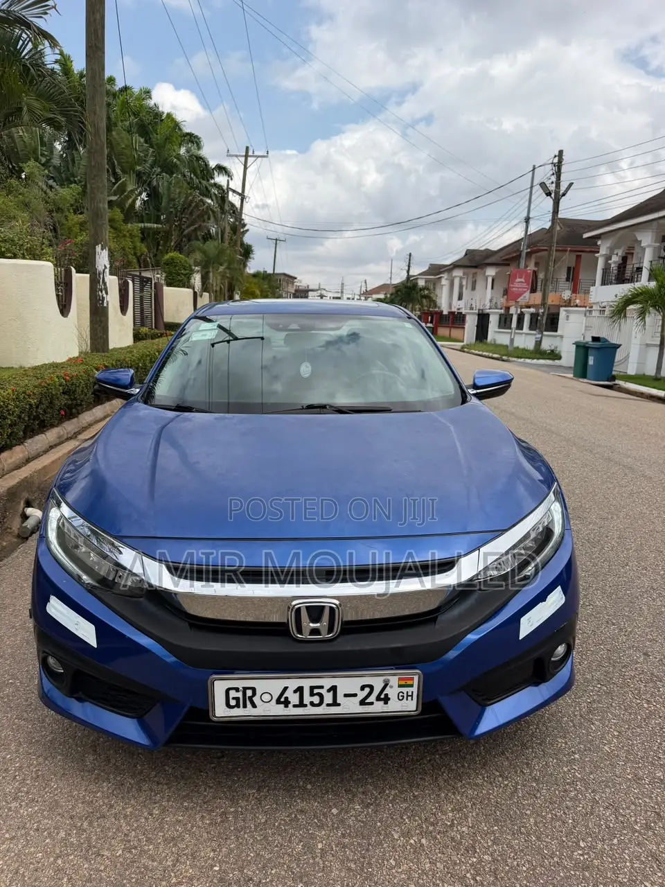 Honda Civic Touring 4dr Sedan (1.5L 4cyl) 2017 Blue