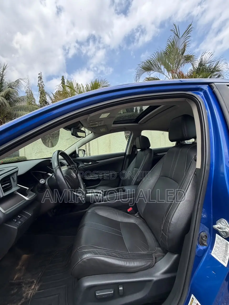 Honda Civic Touring 4dr Sedan (1.5L 4cyl) 2017 Blue