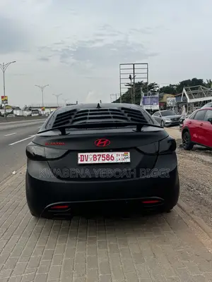 Hyundai Elantra 2013 Matt Black