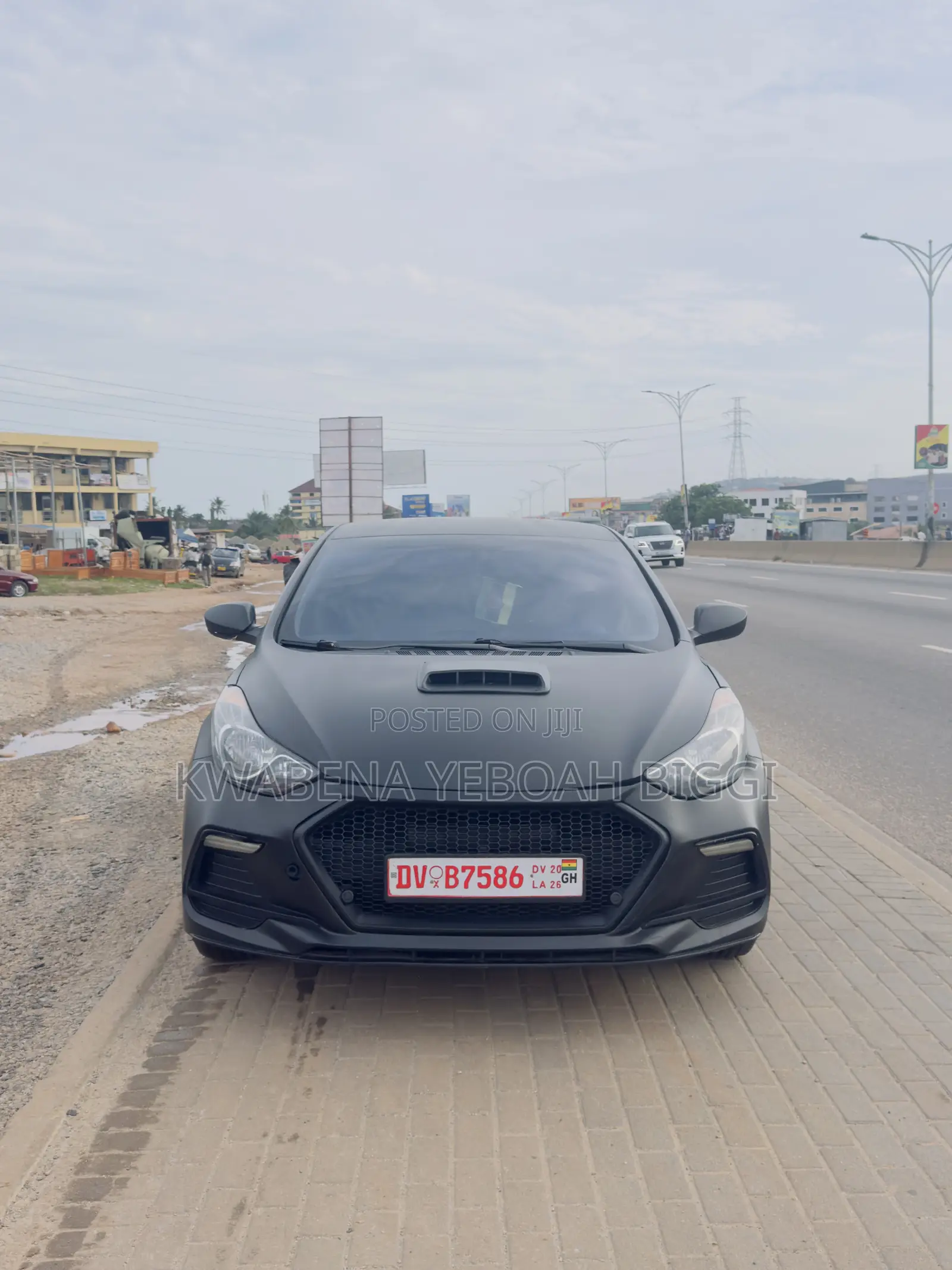 Hyundai Elantra 2013 Matt Black