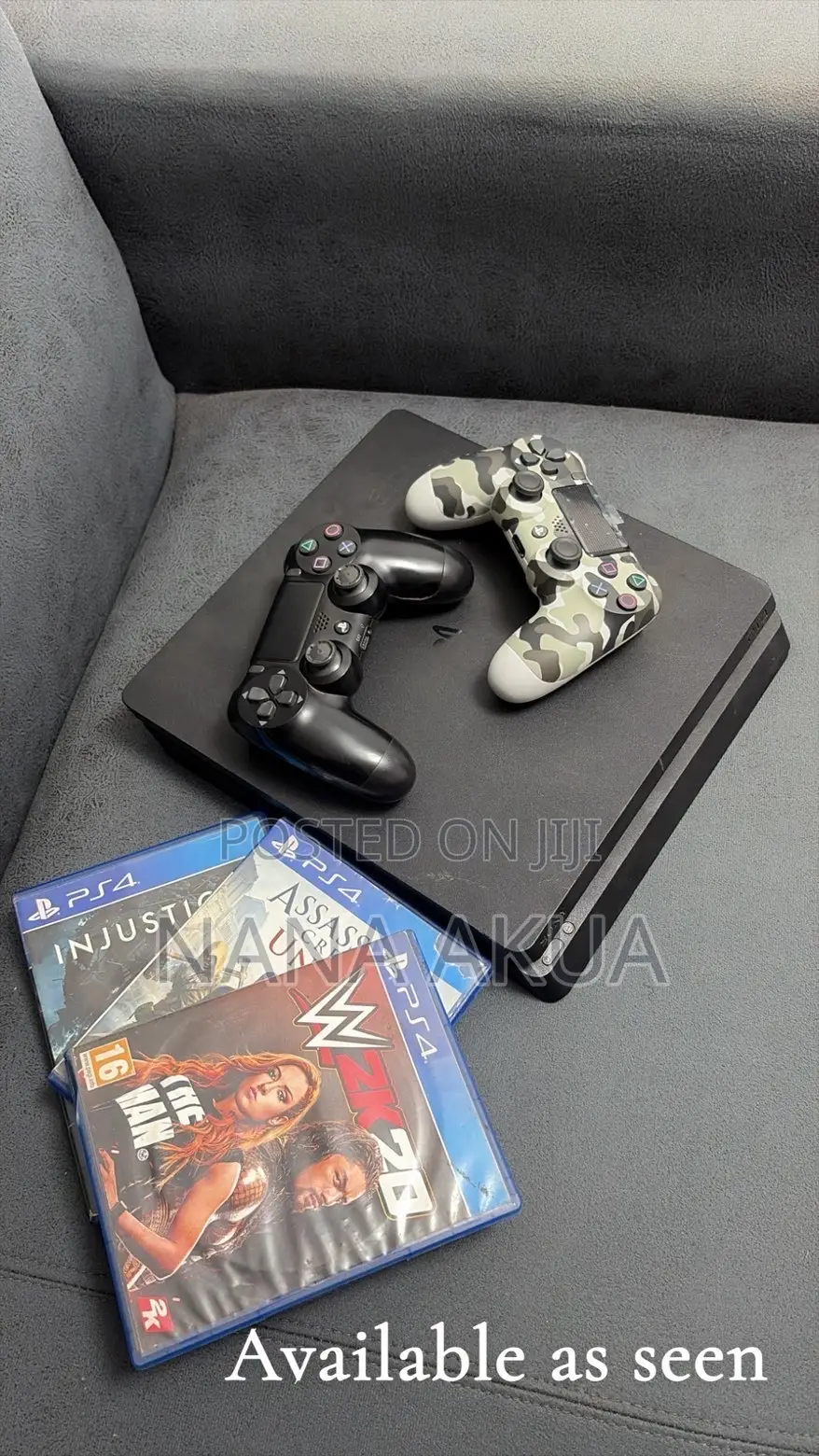 Ps 4 Standard With Two Pads and Games