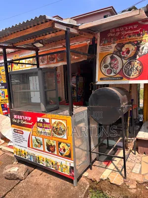Showcase Glass Metal Table Stand and Grill Stand