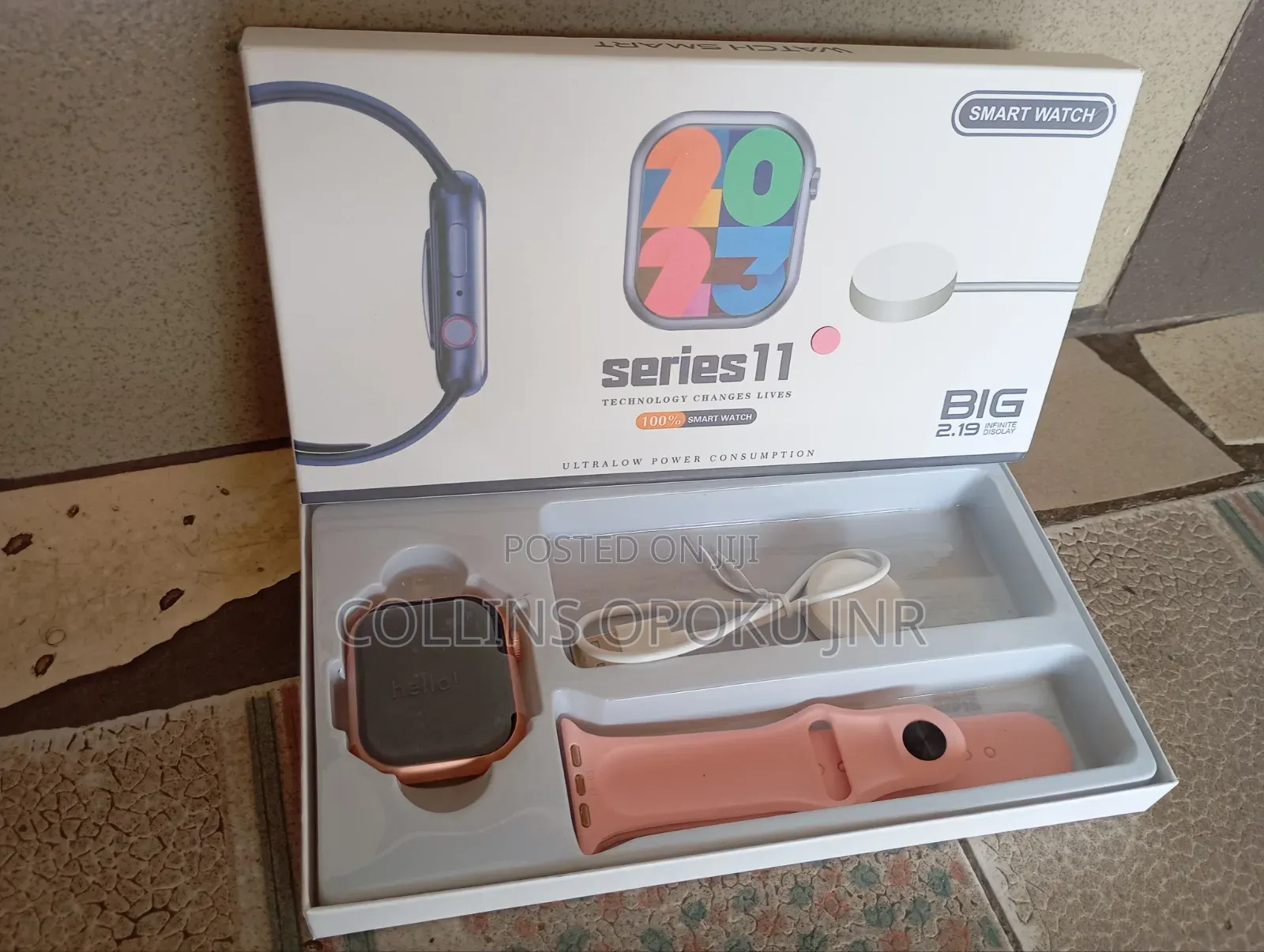 Smart Watch Series 11 2.19′′ Big Display Bluetooth Call Fitness Watch