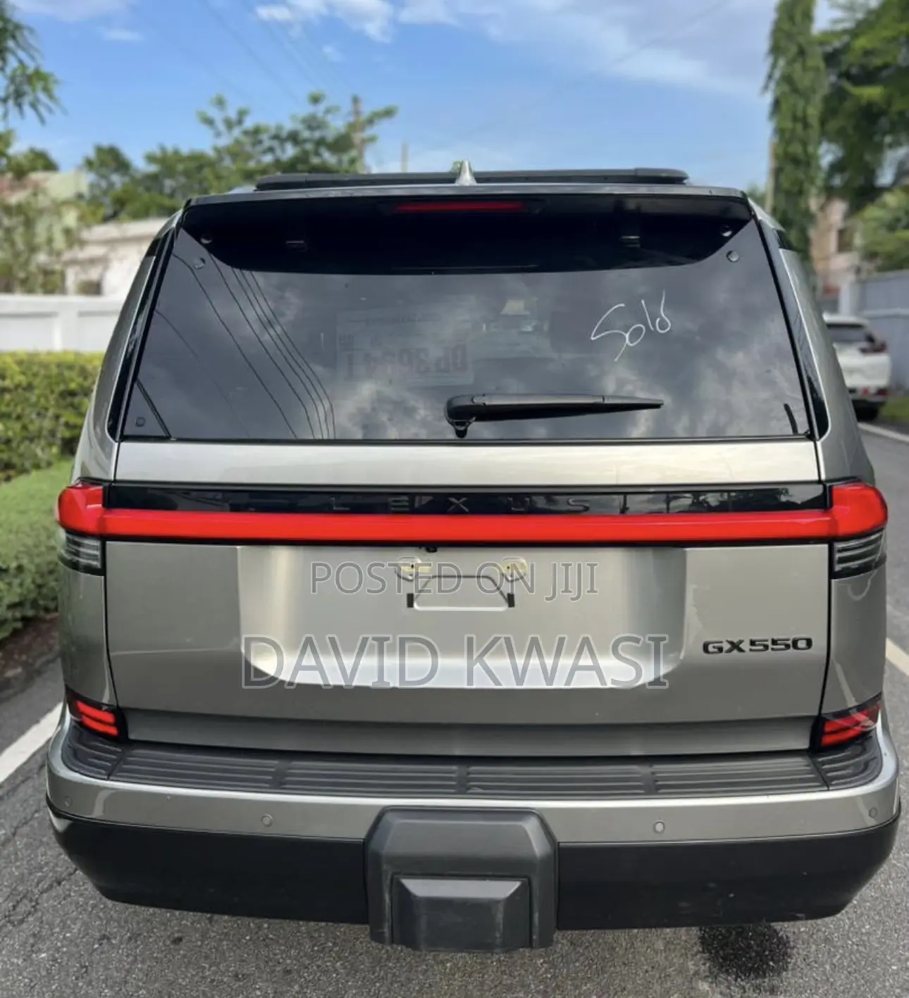 Lexus GX 550 Luxury 4WD 2025 Silver