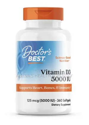 Doctor’S Best Vitamin D3 5000iu /360 Softgel