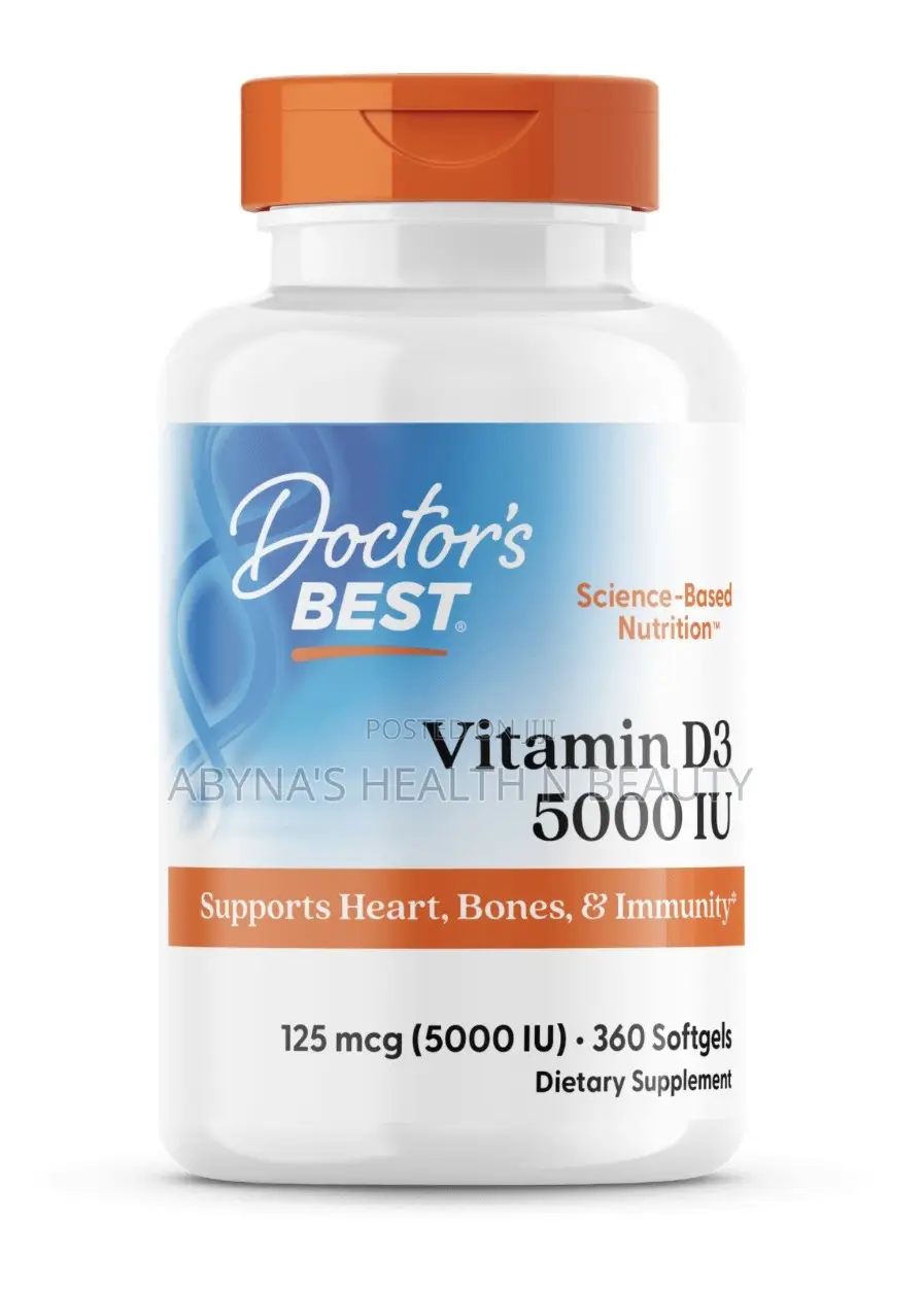 Doctor’S Best Vitamin D3 5000iu /360 Softgel