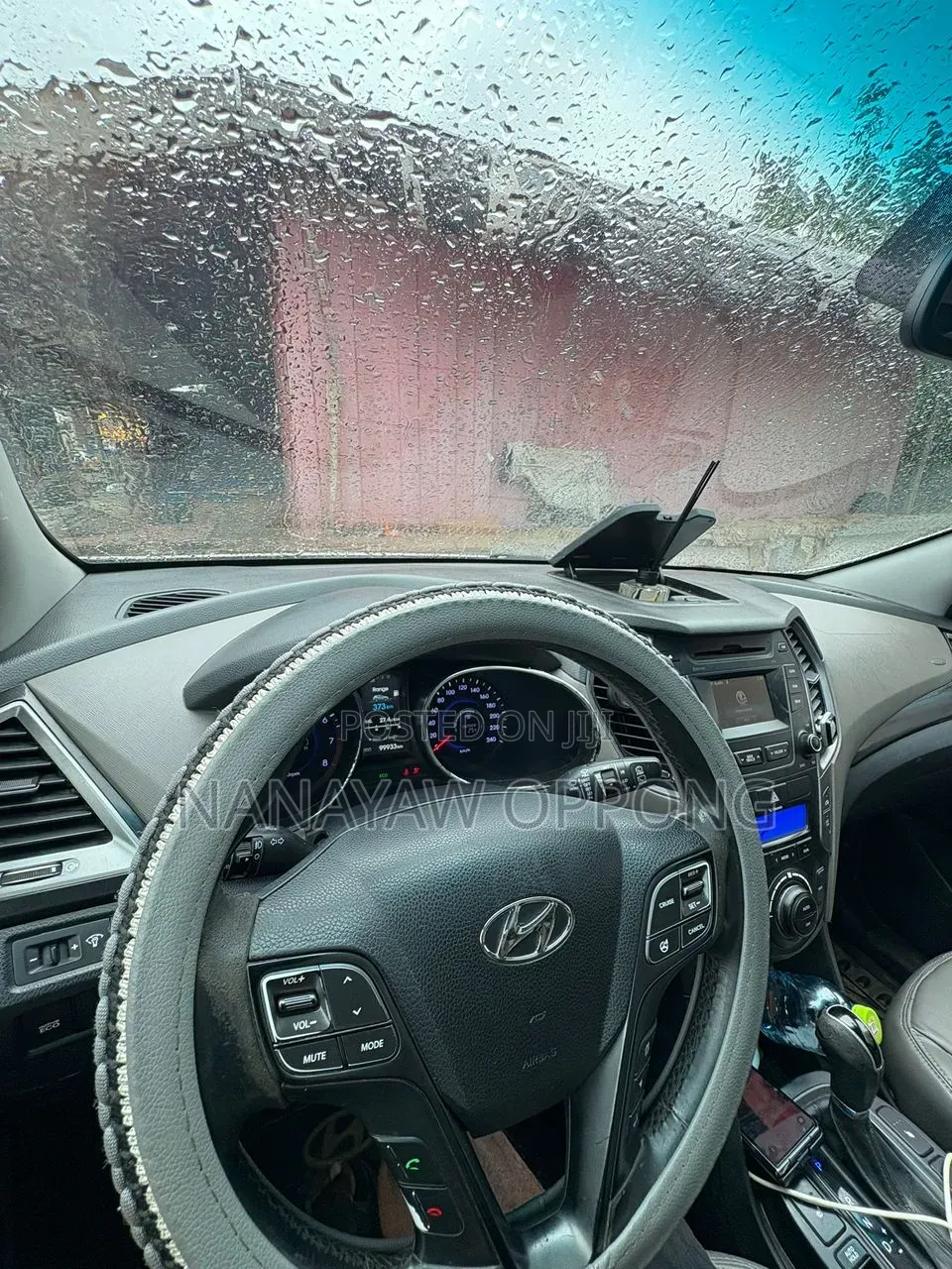 Hyundai Santa Fe 2015 White