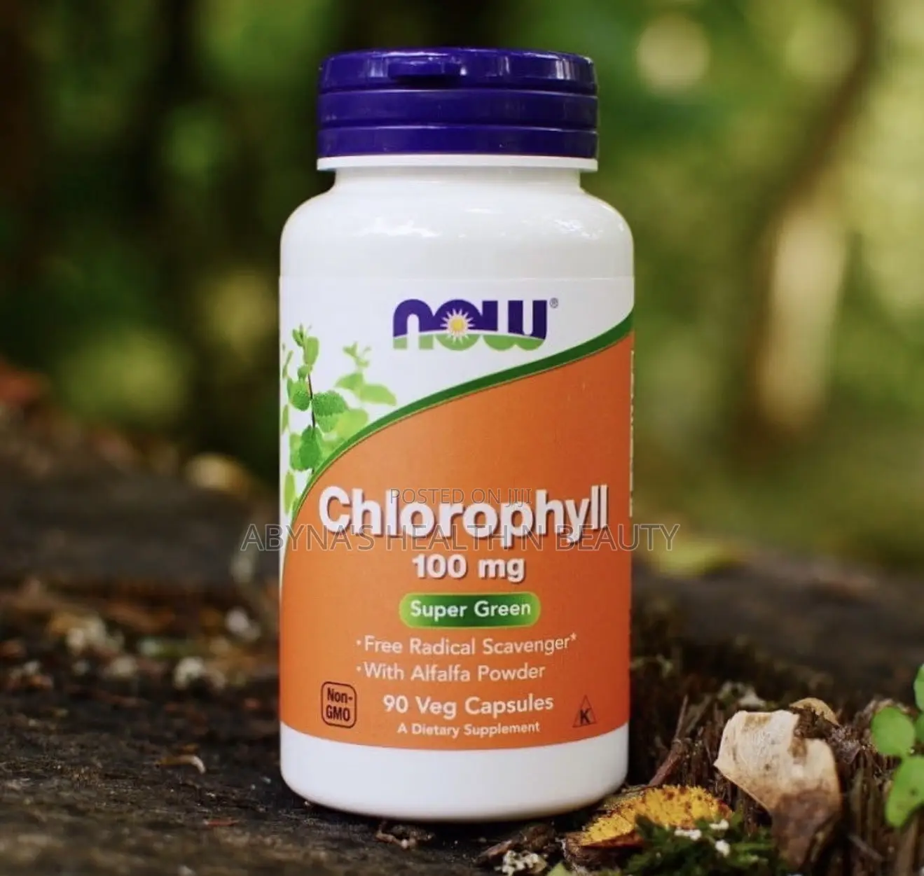 Now Chlorophyll Capsules 100mg