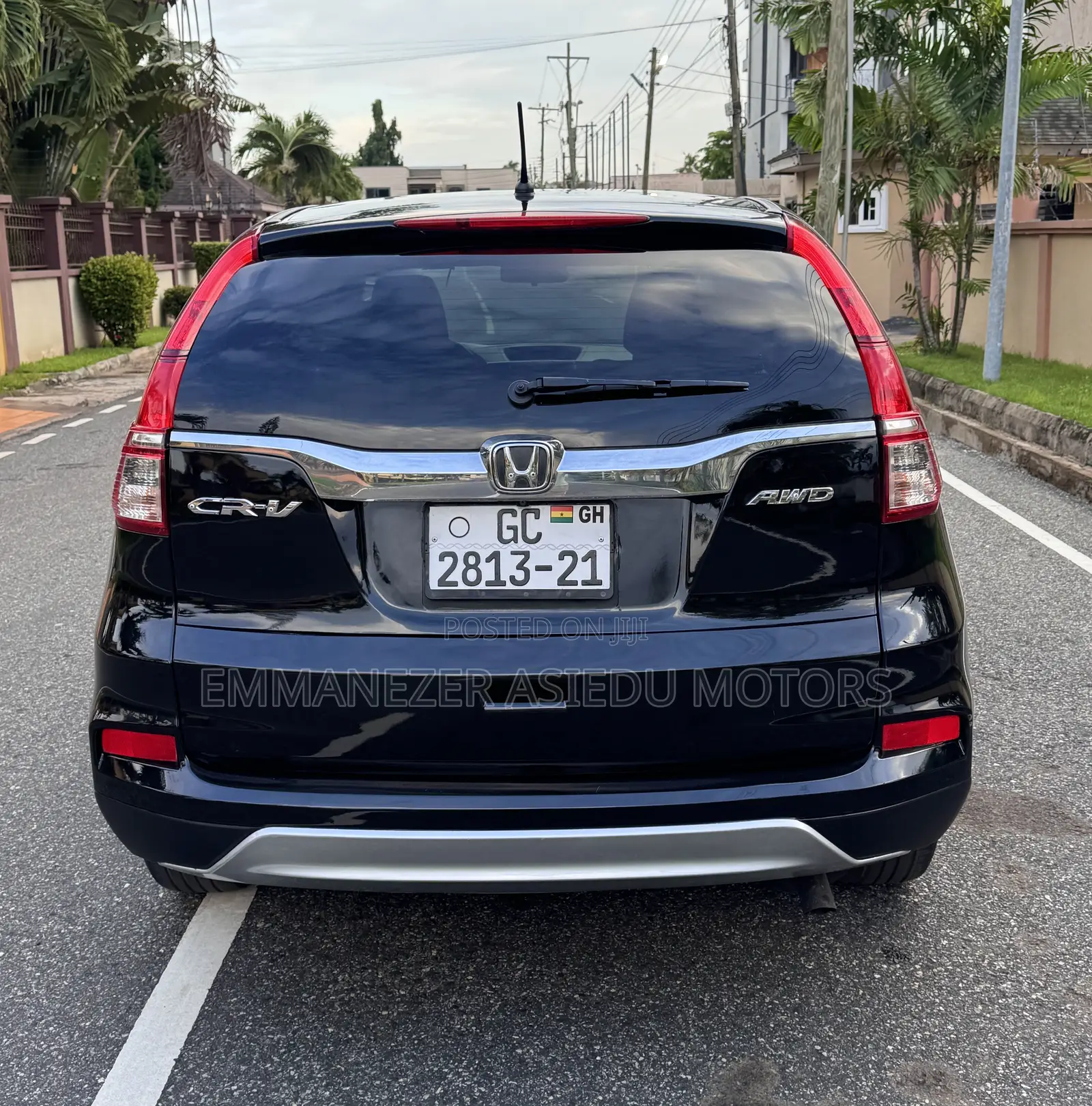 Honda CR-V Touring 4dr SUV AWD (2.4L 4cyl CVT) 2016 Black