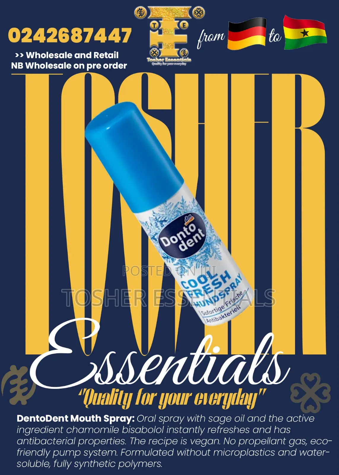Dentodent Mouth Spray