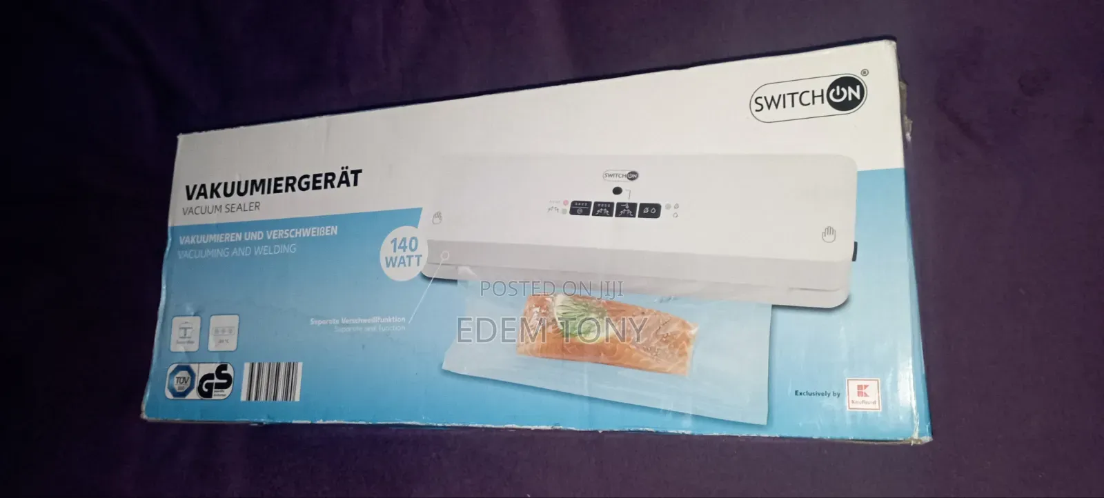 Switchon 140-Watt Vacuum Sealer