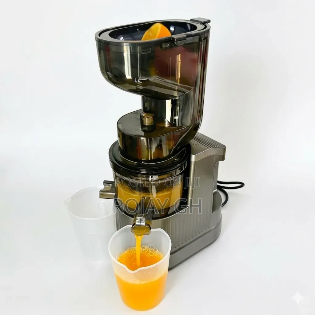 High Performance Gold Press Slow Juicer - Silver