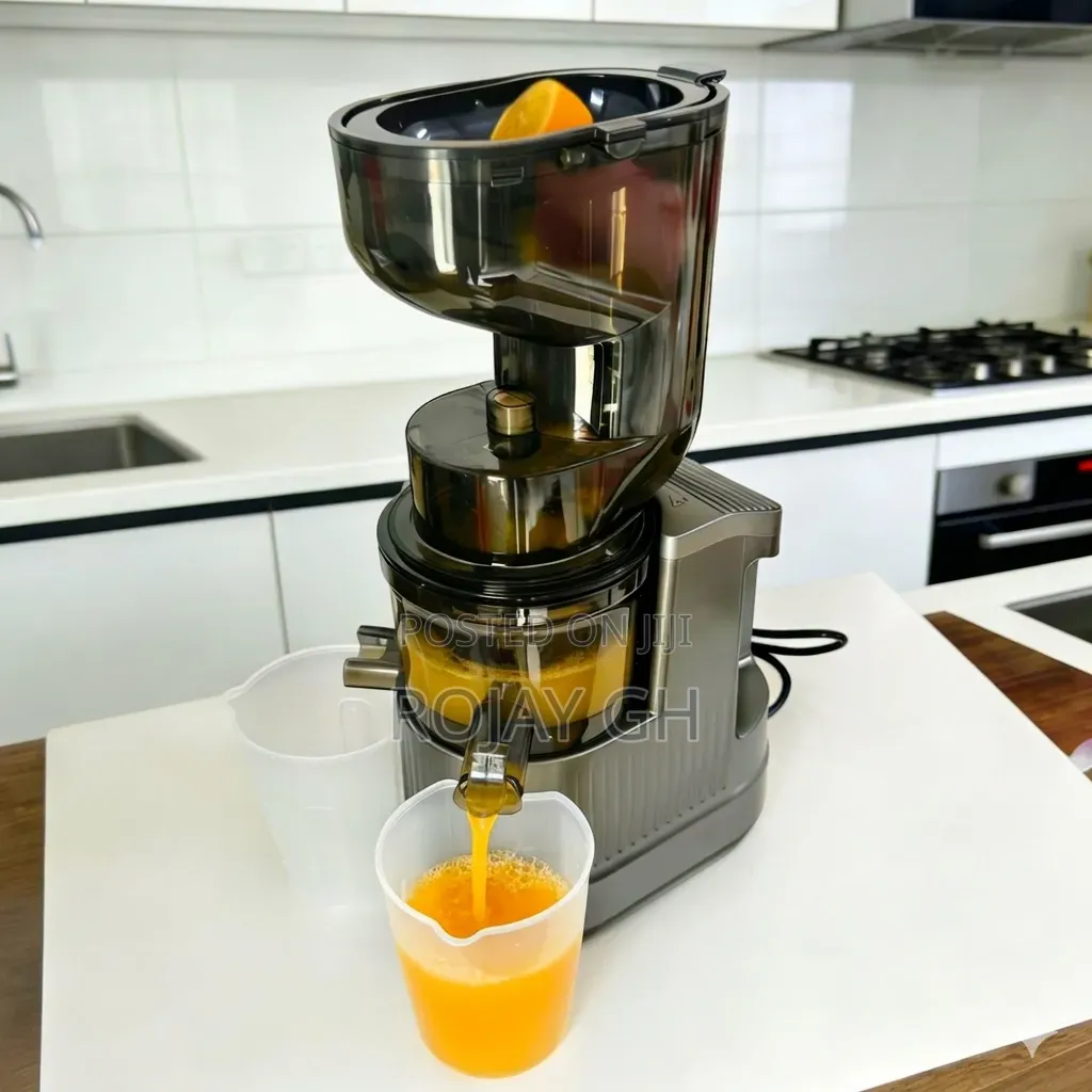 High Performance Gold Press Slow Juicer - Silver