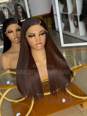 The Best Bone Straight Ever With 5x5 Closure Chocolate Brown Color