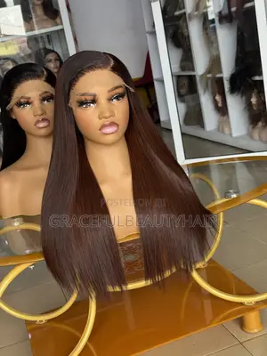 The Best Bone Straight Ever With 5x5 Closure Chocolate Brown Color