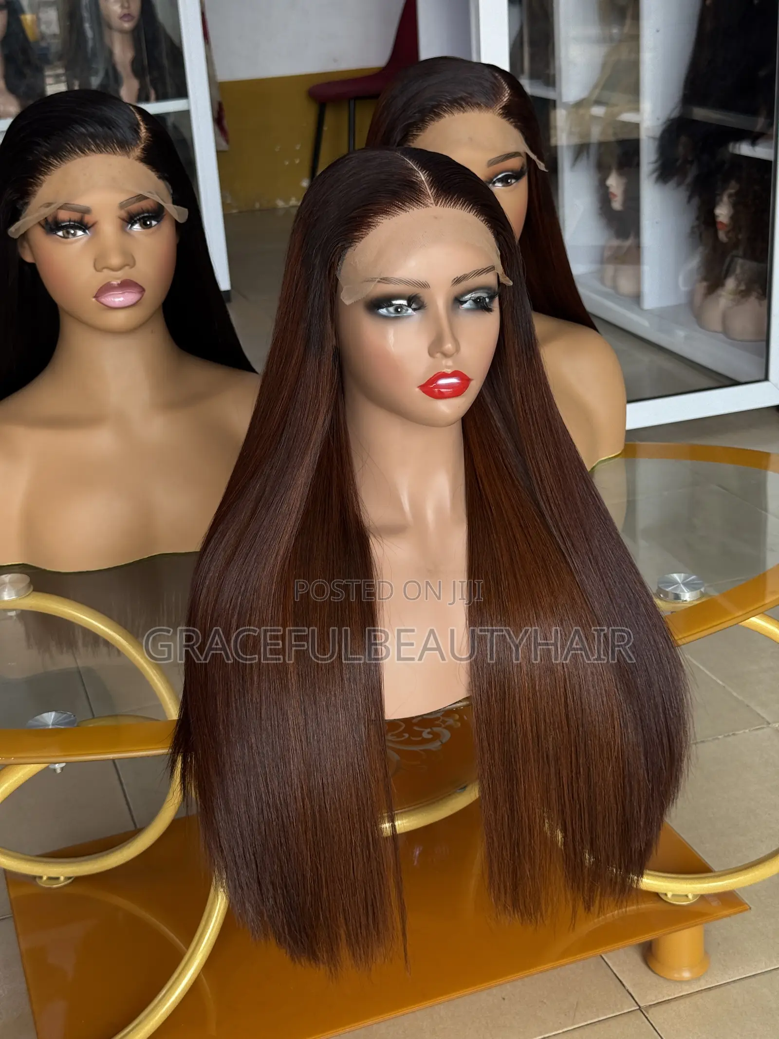 20 Inches Dark Cajun SDD Bone Straight 300grams With 5x5