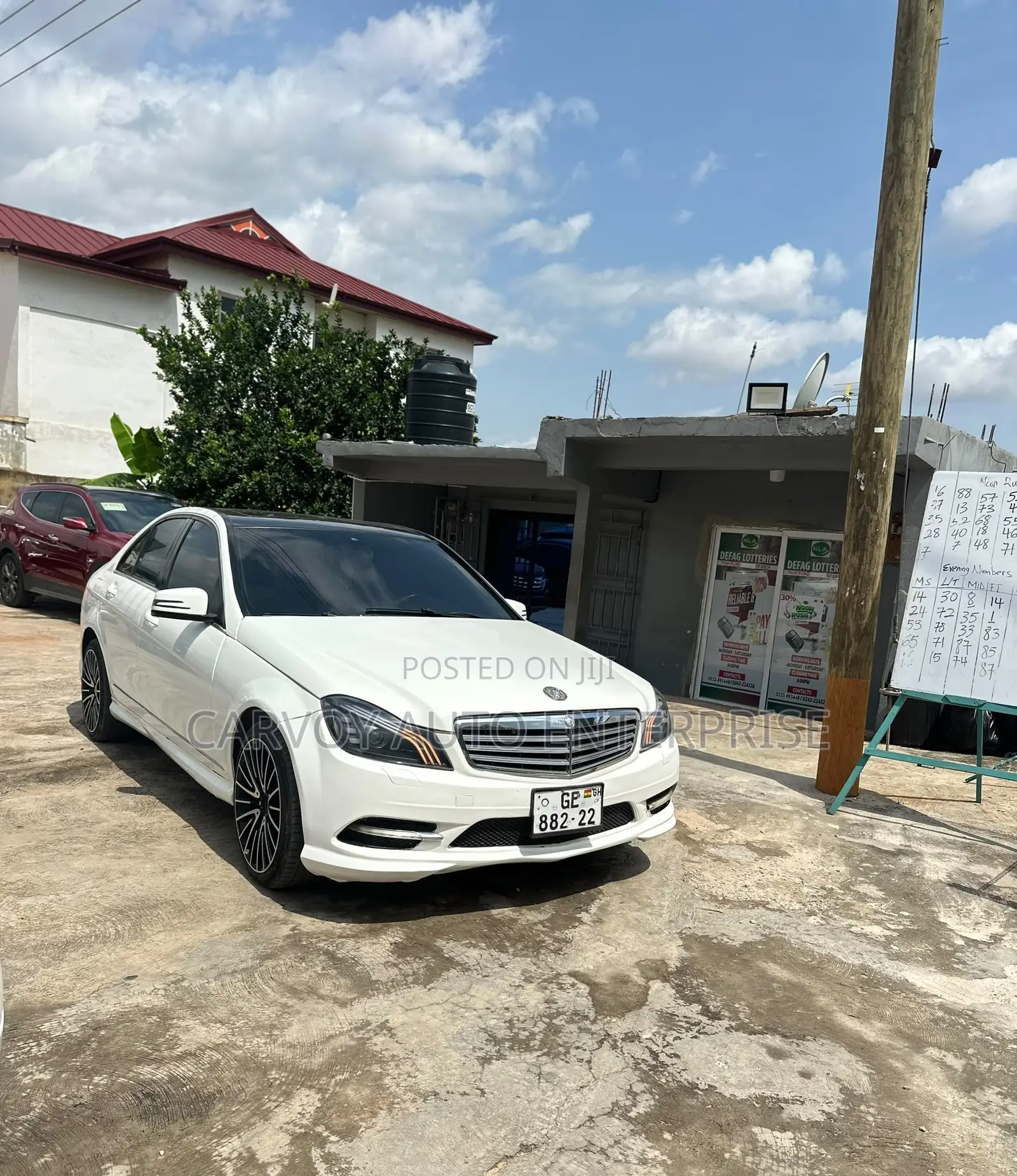 Mercedes-Benz C250 2010 White
