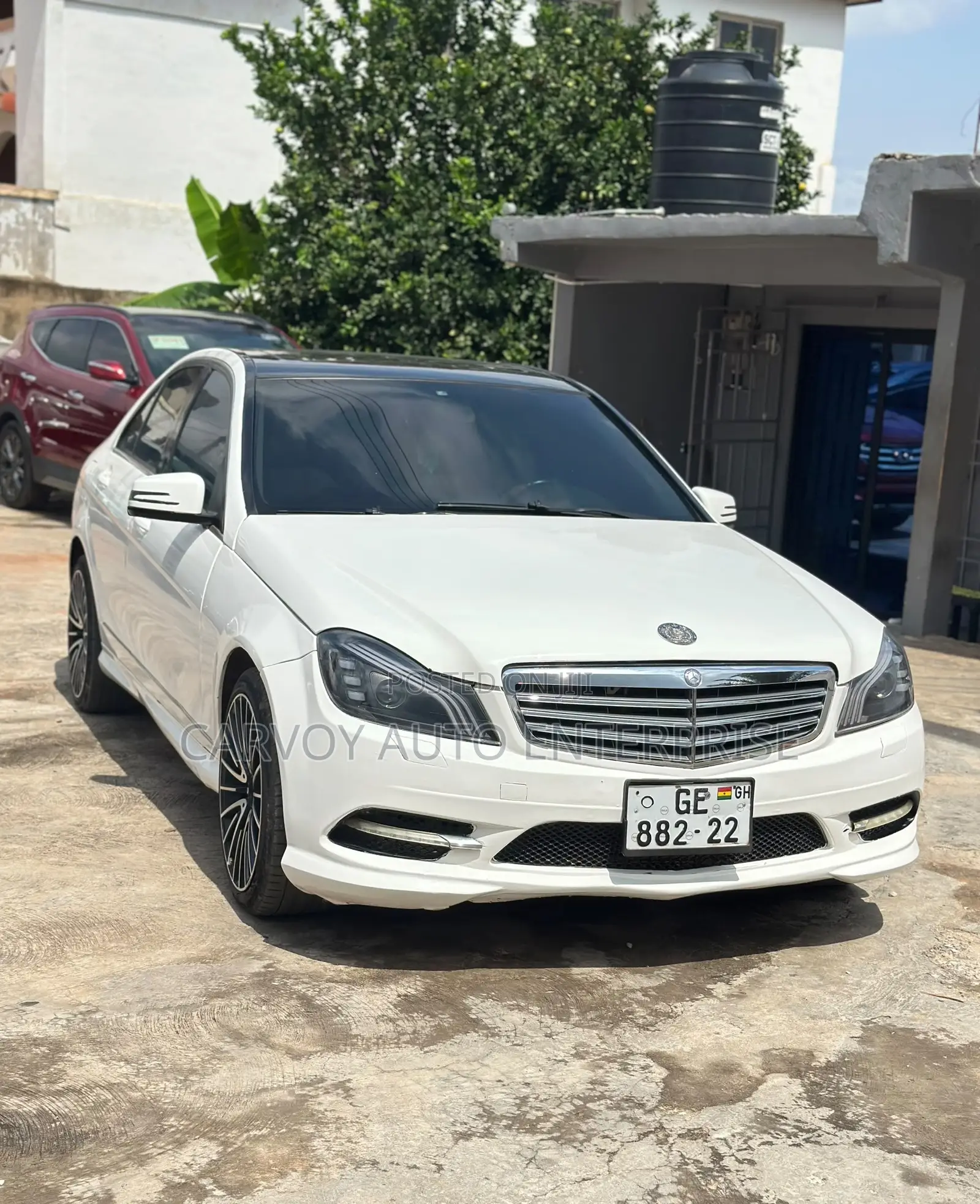 Mercedes-Benz C250 2010 White
