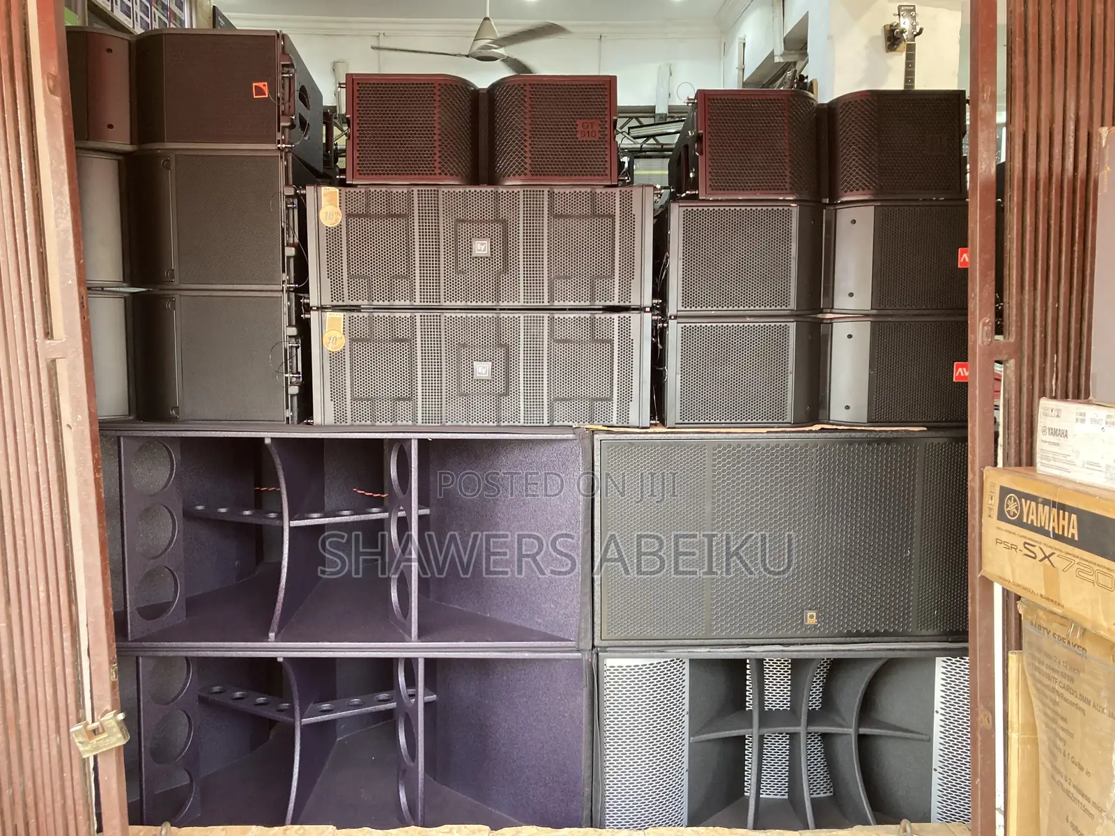 Line Array and Subwoofers