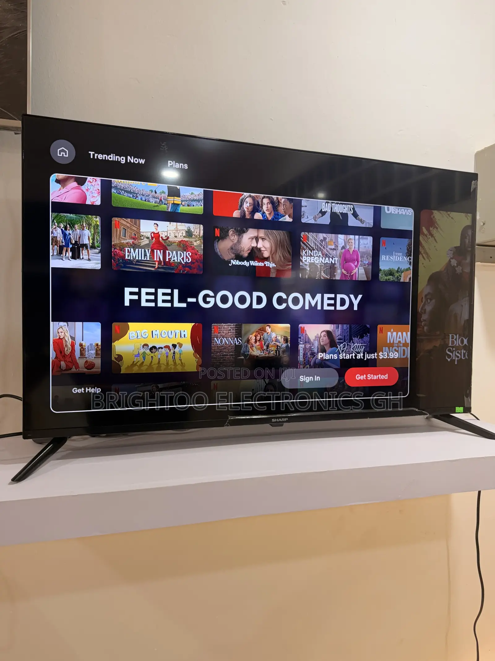 43inches Full Digital Satellite Android Ultra Hd Led Smart Sharp Tv