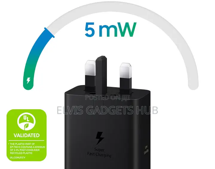 Samsung Pd 60w Super Fast Adapter for Galaxy S25 S24 S23 S22