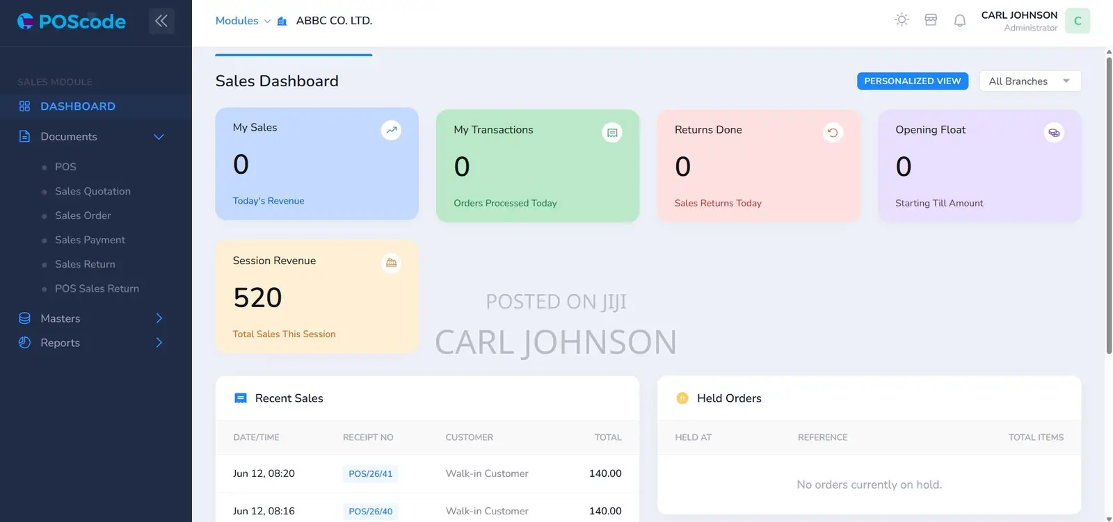 Poscode Smart Sales Systems