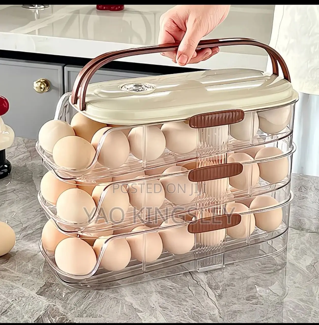 Plastic Eggs Crate