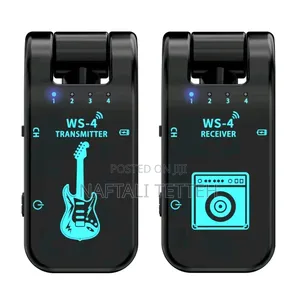 Wireless Guitar and Audio Jac Transmitter