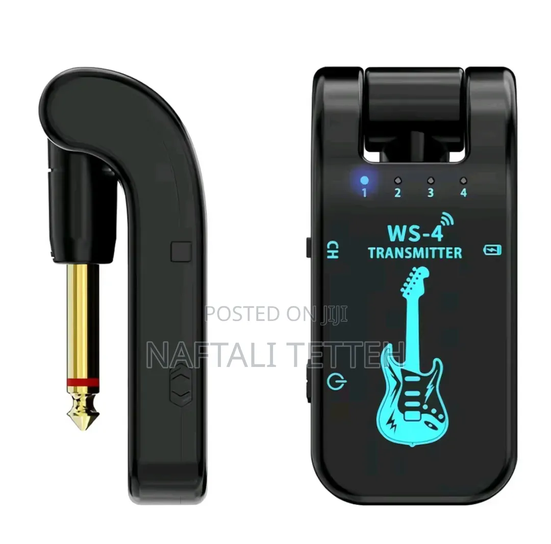 Wireless Guitar and Audio Jac Transmitter