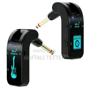 Wireless Guitar and Audio Jac Transmitter