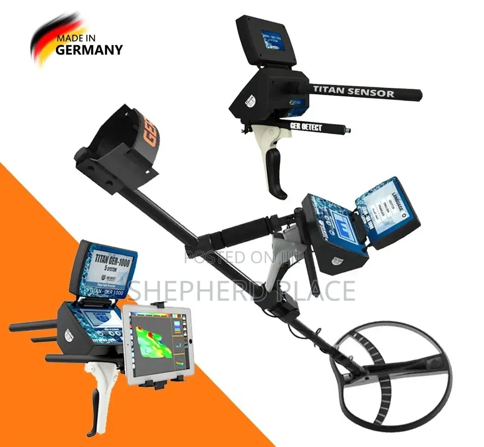 Ger Detect Titan 1000 Professional Detector Gold/Diamond
