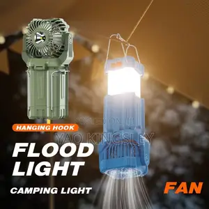 3 in 1 Rechargeable/Solar Lights Fan