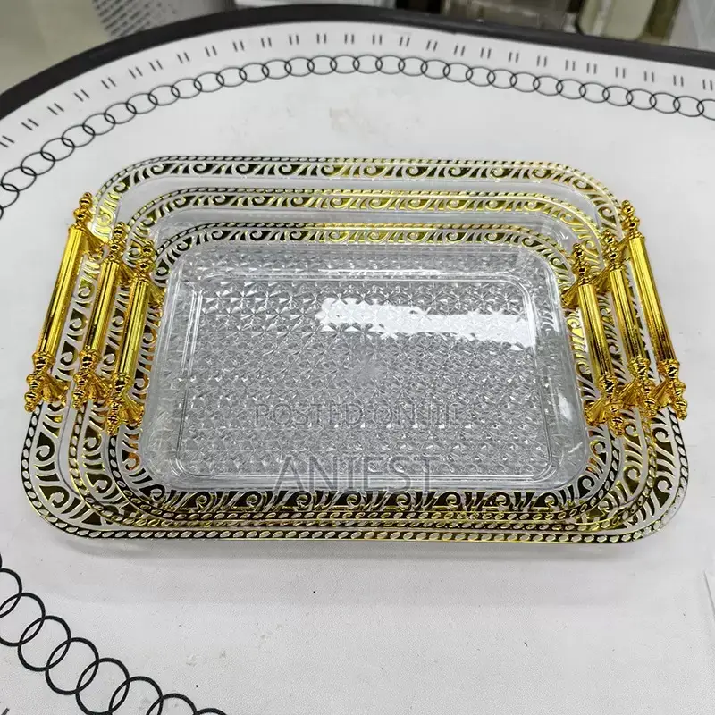 Quality Glass Tray 3 Pieces