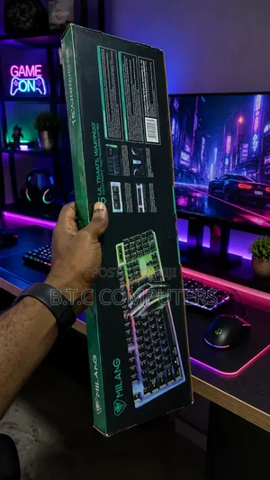 Milang Ultimate Warrior T9 Gaming Keyboard RGB Light With Mouse