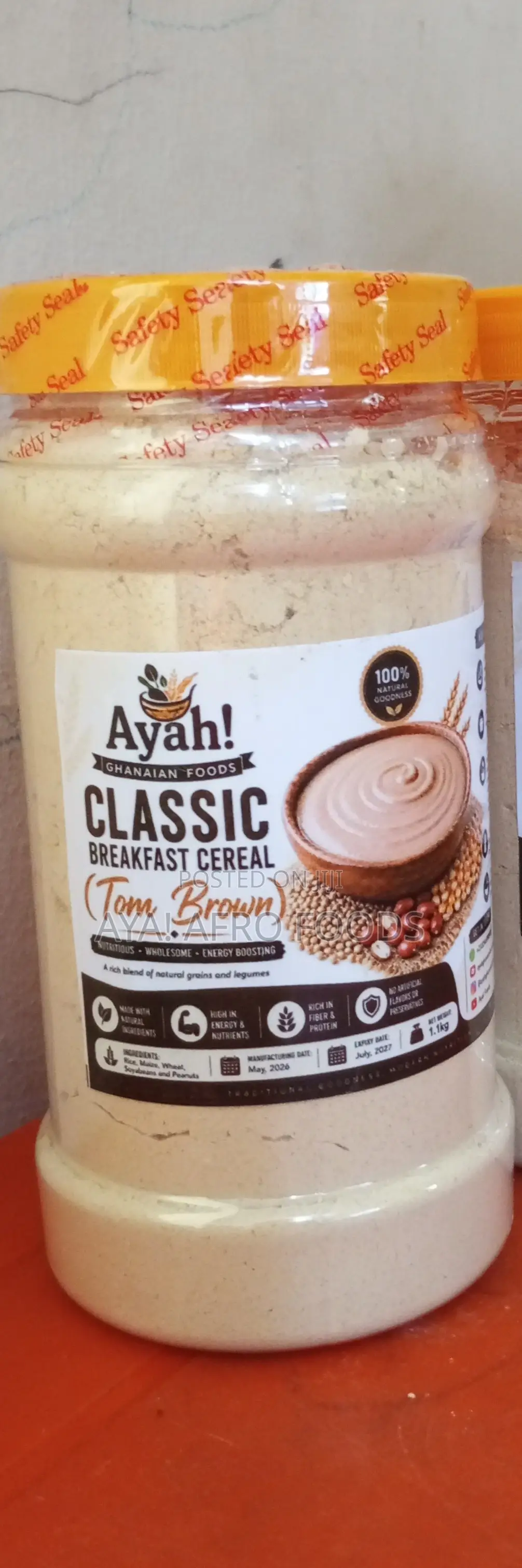 500g Ayah! Classic Tombrown