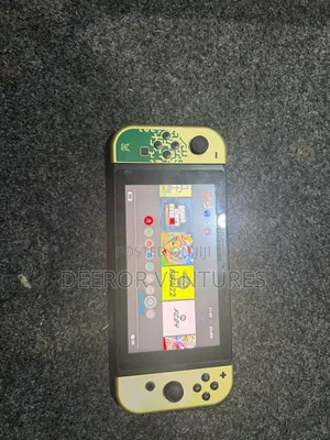 Nintendo Switch With 3 Online Games Installed