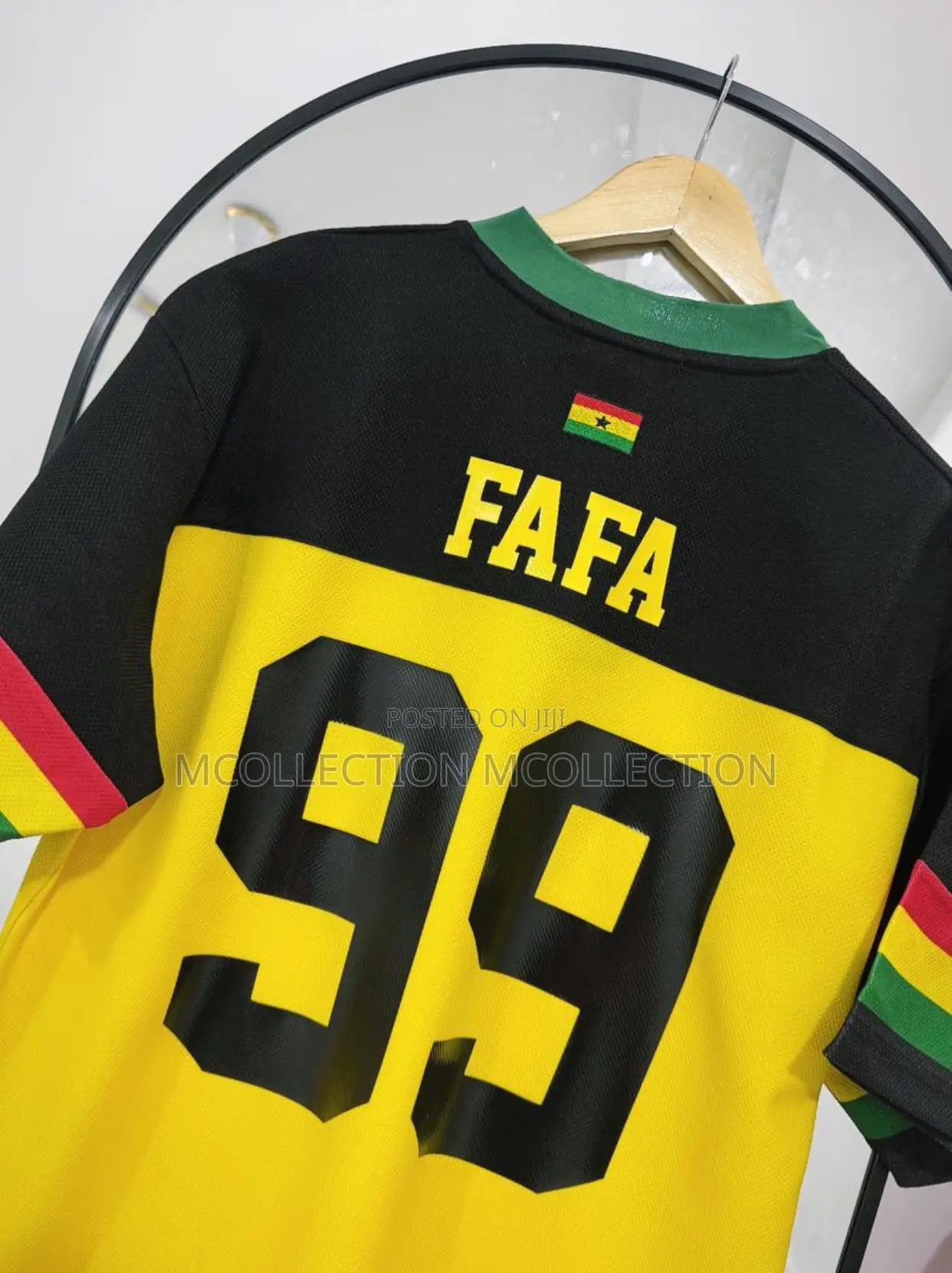 Ghana Jersey Thick Fabric