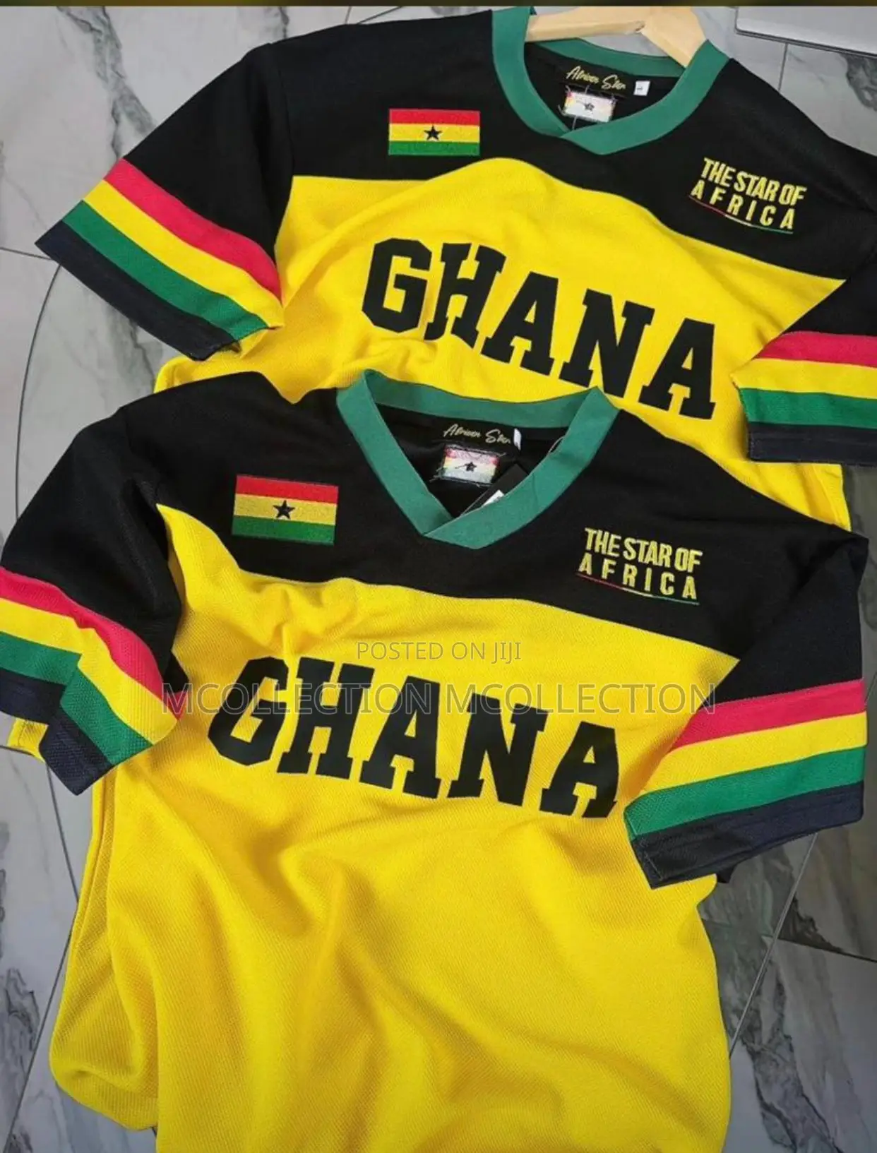 Ghana Jersey Thick Fabric