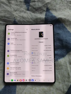 Samsung Galaxy Z Fold4 256 GB Black