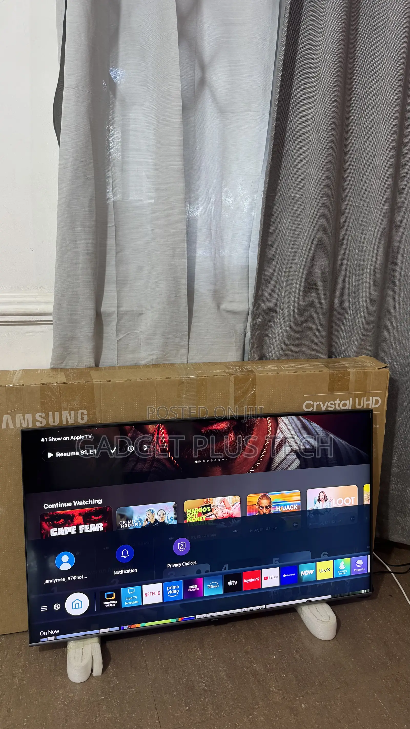 50” Samsung Qled Uhd Smart Tv (2021)