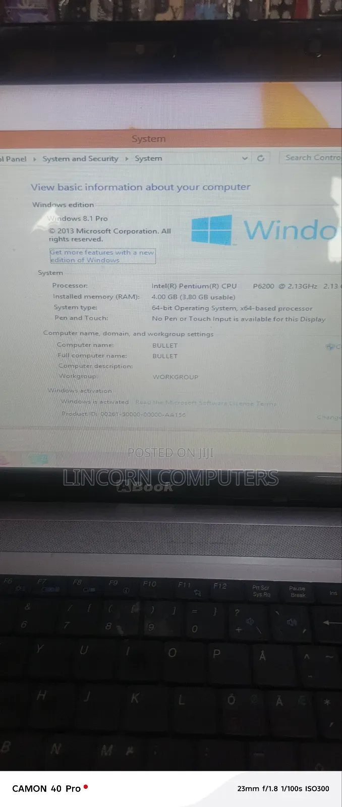 Laptop Evoo EG-LP5-BK 4GB Intel Celeron HDD 250GB