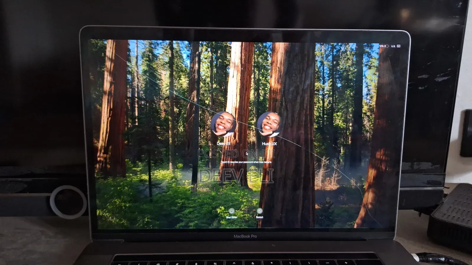 Laptop Apple MacBook 2018 16GB Intel SSD 512GB