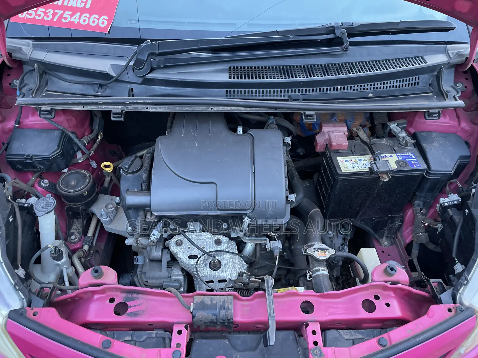 Toyota Vitz 1.0 FWD 3dr 2013 Pink