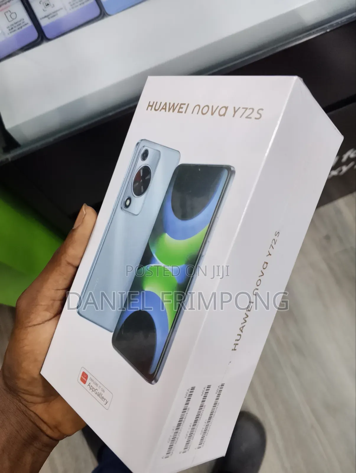 New Huawei Nova Y72S 4G 128 GB Black