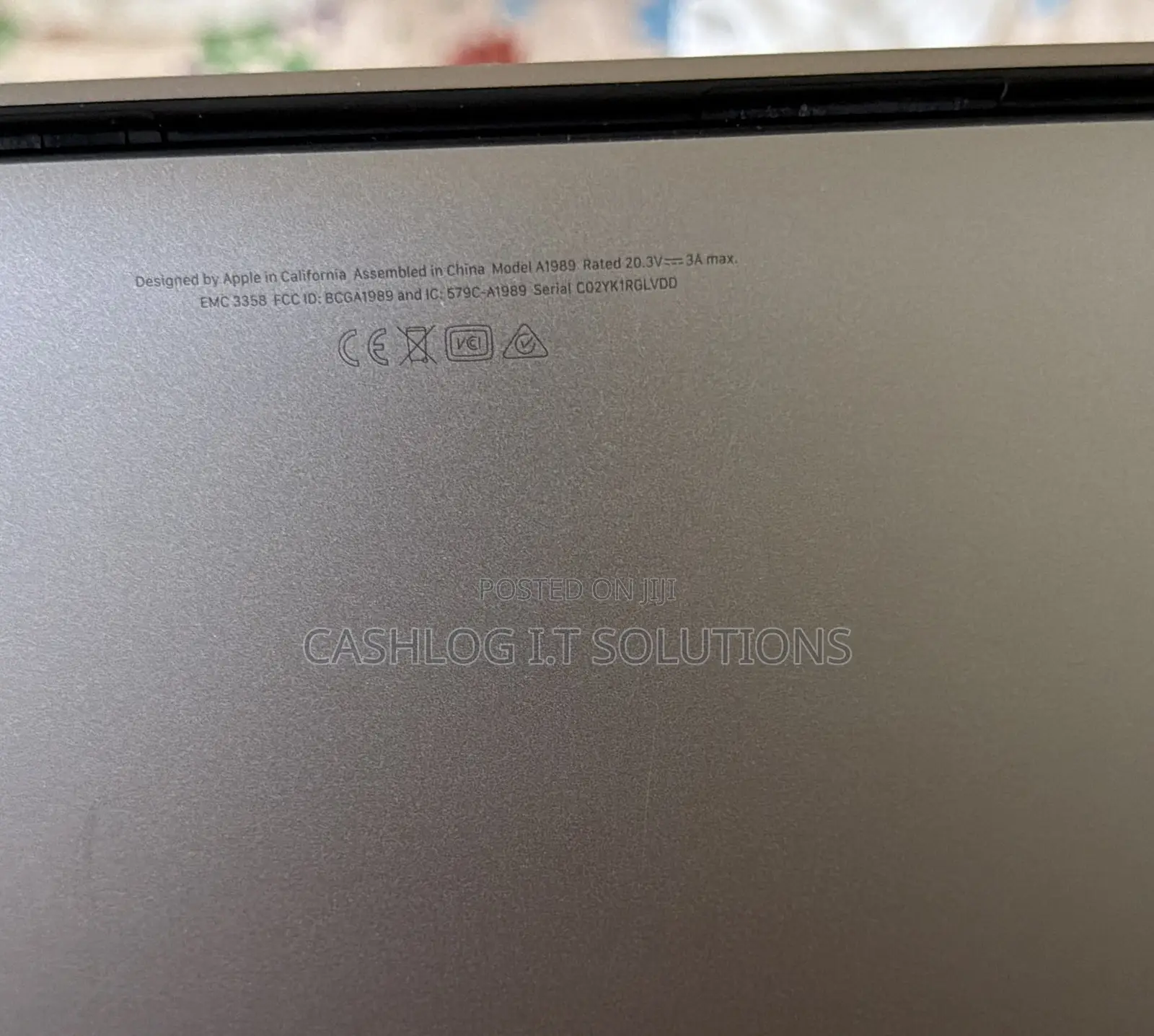 Laptop Apple MacBook Pro 2018 8GB Intel Core i5 SSD 512GB