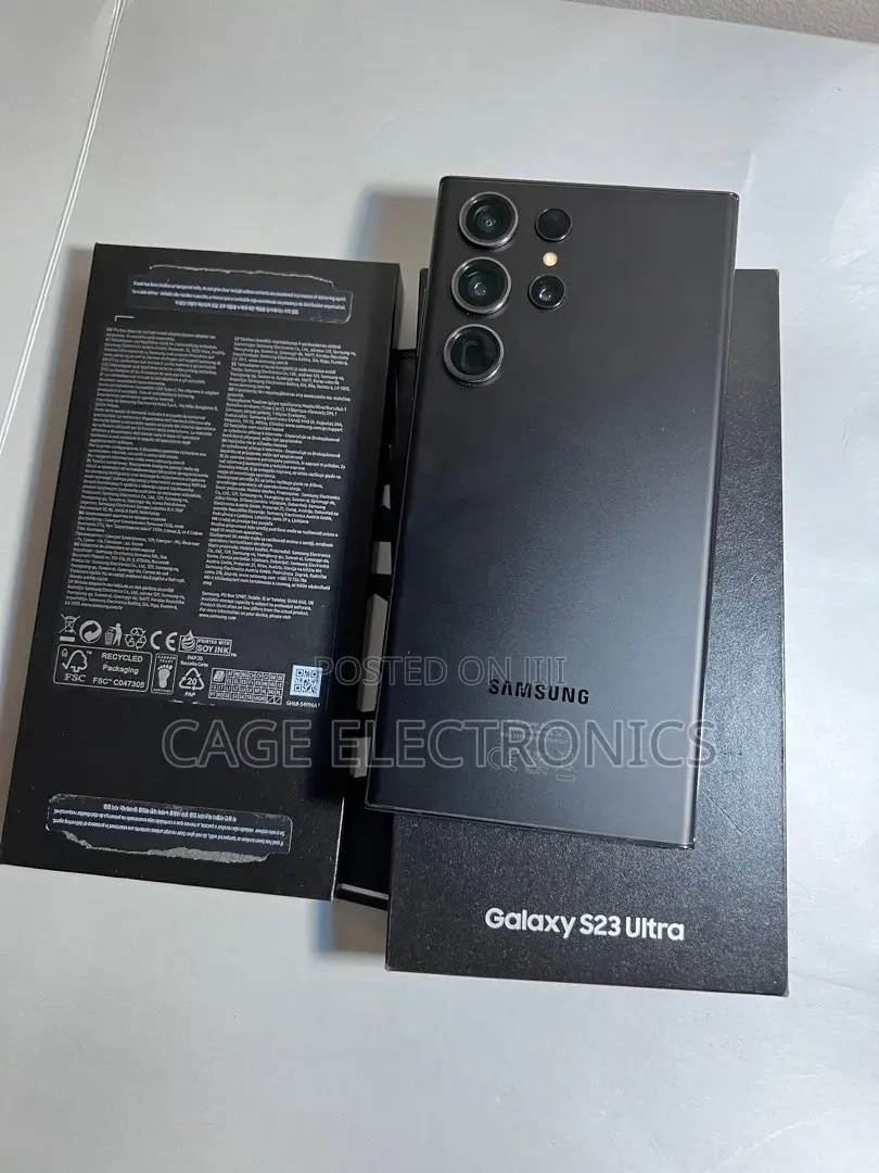New Samsung Galaxy S23 Ultra 512 GB Black
