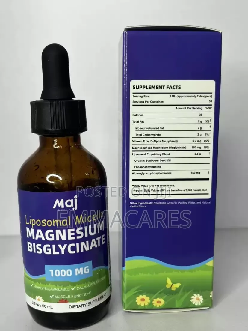 Maj Liposomal Magnesium Glycinate Drops