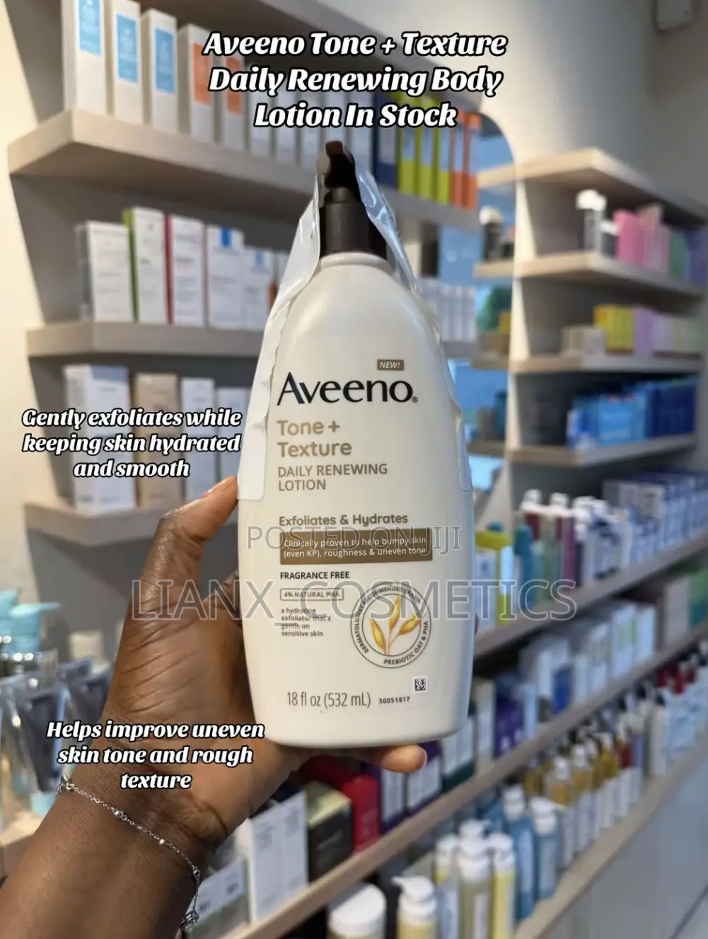Aveeno Daily Moisturizing Body Lotion 18fl(532ml)