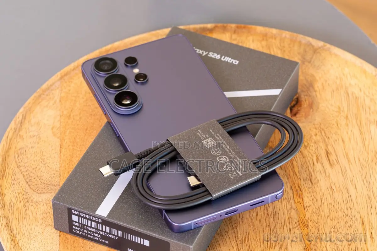 New Samsung Galaxy S26 Ultra 5G 1 TB Purple