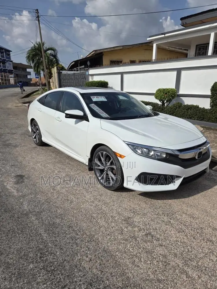 Honda Civic EX 4dr Sedan (2.0L 4cyl) 2017 White
